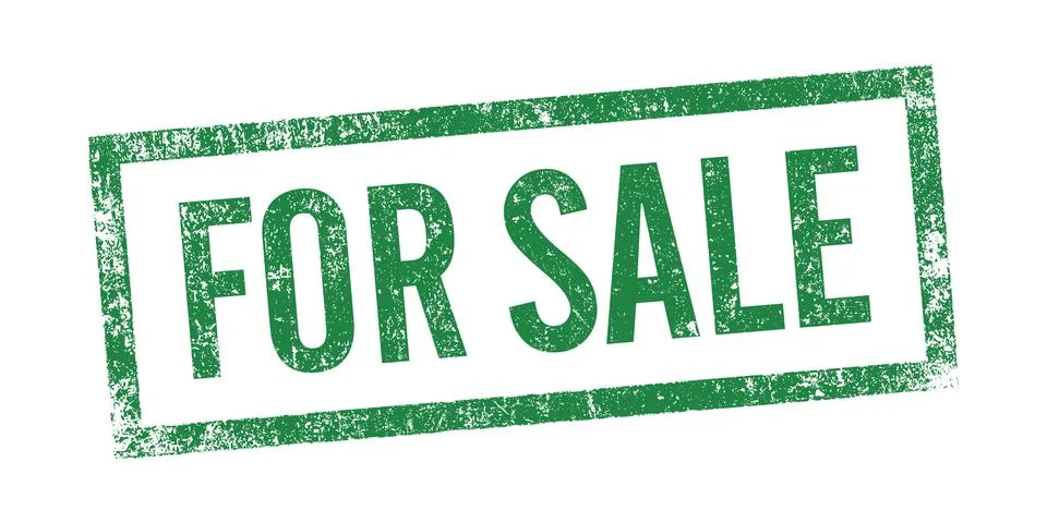 Stamp For Sale 2 Stock Illustration