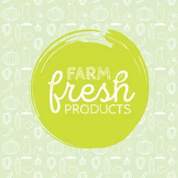 Stamp with text fresh product inside, vector illustration Stock Illustration