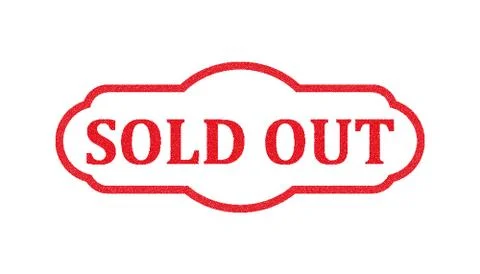 Stamp with text sold out inside,vector illustration Stock Illustration