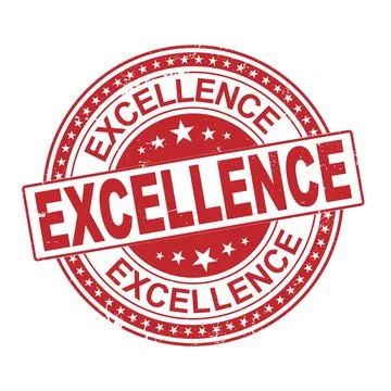 Stamp with word excellent inside, vector illustration Stock Illustration