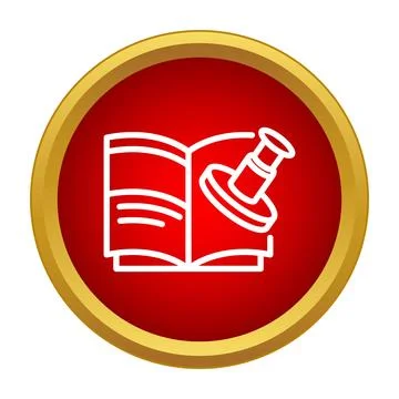 Stamping open book icon for document approval concept Stock Illustration