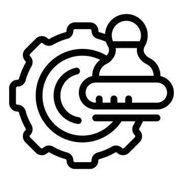 Stamping process optimization with gear configuration for efficiency 스톡 일러스트