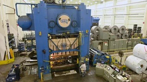 StampingHD06 Video stock 168363767