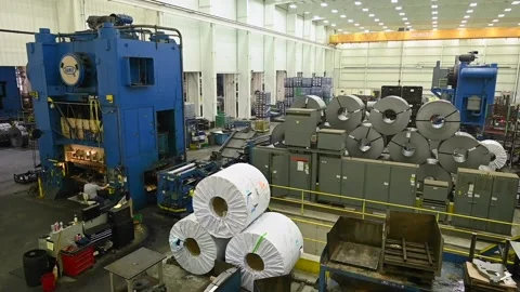 StampingHD07 Stock Footage 168363774