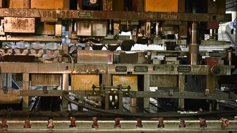 StampingHD08 Video stock 168363772