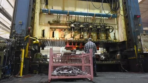 StampingHD16 Stock Footage 168363791