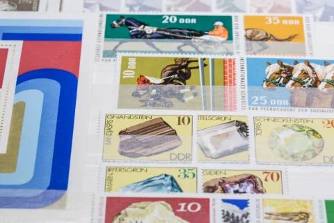 Stamps Foto stock