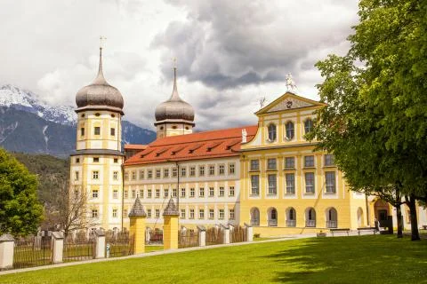 Stams Abbey, Austria Stock Photos
