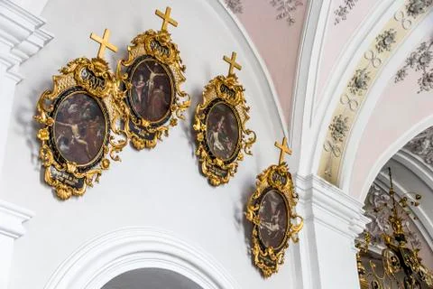 Stams, Austria Foto stock