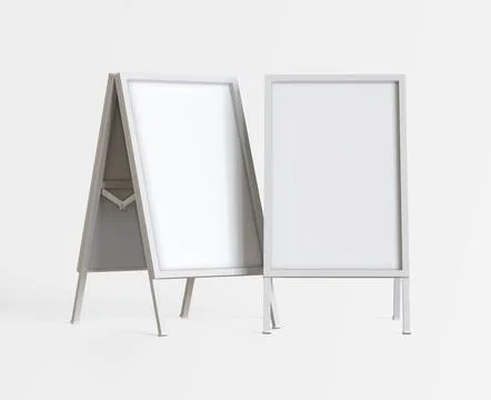 Stand-Advertising-08 Stock-Illustration