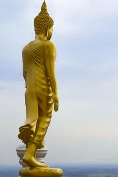 Stand buddha statue Stock Photos