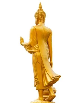 Stand buddha statue Stock Photos