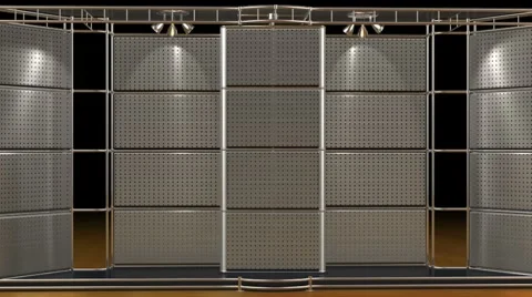 Stand chromium-plated Video stock 8690115