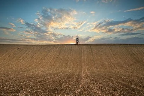 The Stand on the Horizon Stock Photos