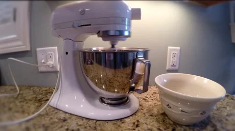Stand mixer Stock Footage 47569641