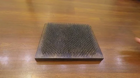 Stand on the nails Stock Footage 83729710