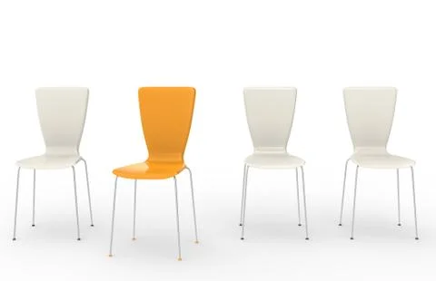 Stand out from the Crowd. Illustrazione stock