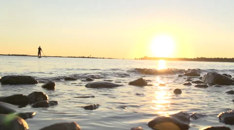 Stand Up Paddle Board Vídeo Stock 48915319