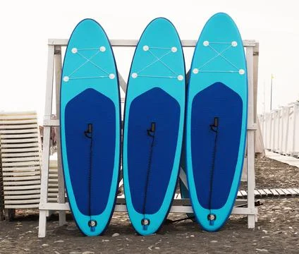 Stand-up paddleboard 스톡 사진
