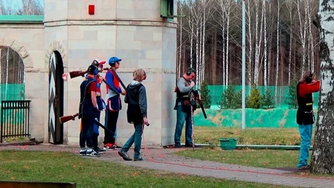 Stand shooting Video stock 75658573