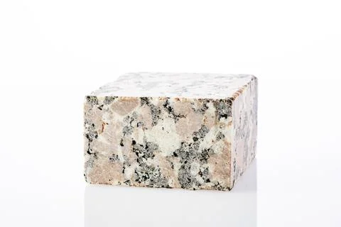 Stand for stone objects, blank for design, samples of artificial stone Stock Photos