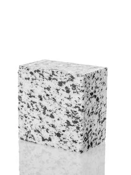 Stand for stone objects, blank for design, samples of artificial stone Stock Photos