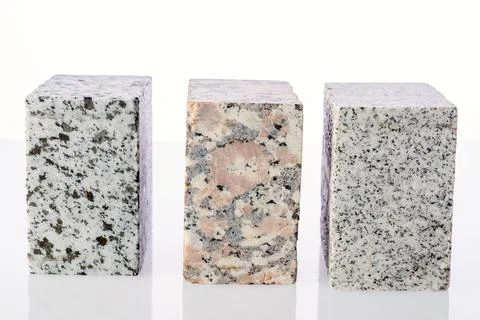 Stand for stone objects, blank for design, samples of artificial stone Stock Photos