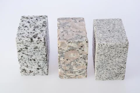 Stand for stone objects, blank for design, samples of artificial stone Stock Photos