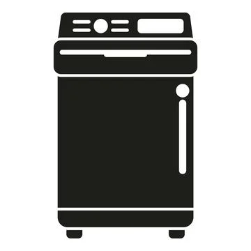 Standalone kitchen appliance icon for baking bread Stock Illustration