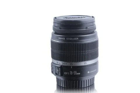 Standard camera lens Stock Photos