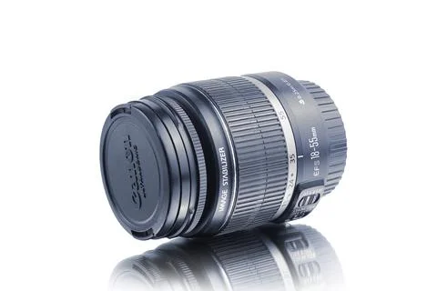 Standard camera lens Foto stock