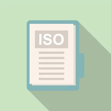 Standard compliance icon flat vector. Policy quality Stock Illustration