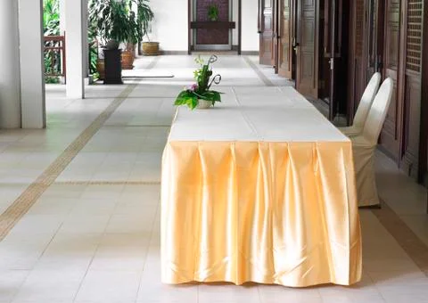 Standard counter reception Stock Photos
