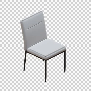 Standard Dining Chair 01 Stock Illustration