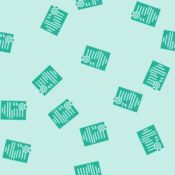 Standard esg glyph vector seamless pattern Illustrazione stock