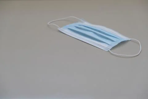 Standard face mask. Side view Foto stock