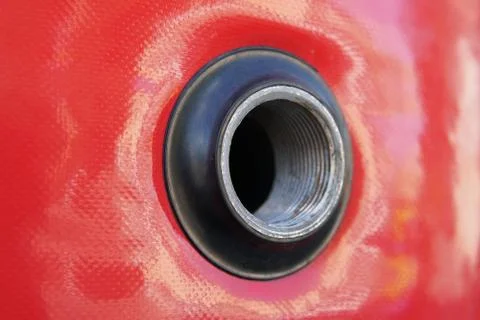 Standard hex nuts for threaded connection detailed stock image Stock Photos