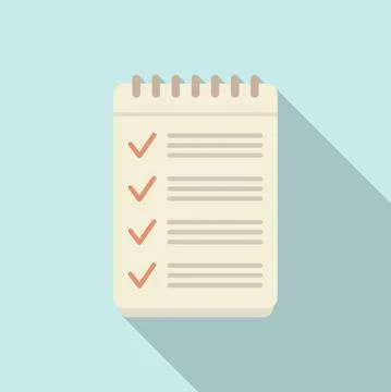 Standard icon flat vector. Policy quality Stock Illustration