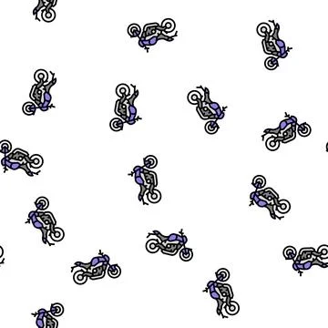 Standard naked vector seamless pattern Stock Illustration