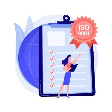 Standard for quality control abstract concept vector illustration. Stock Illustration