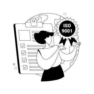 Standard for quality control abstract concept vector illustration. Stock Illustration