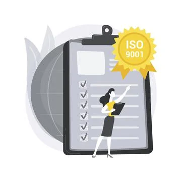 Standard for quality control abstract concept vector illustration. Stock Illustration