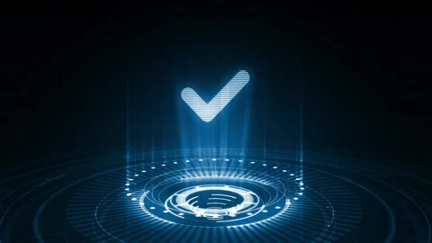Standard quality control. Certification. Business, technology, internet and n Stock Footage 140513876