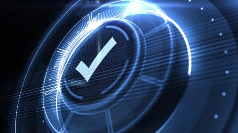 Standard quality control. Certification. Business, technology, internet and.. Stock Footage 233832495