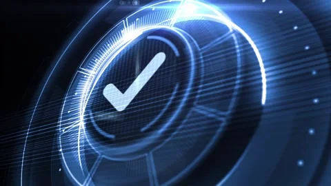Standard quality control. Certification. Business, technology, internet and.. Stock Footage 233832497