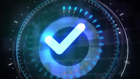 Standard quality control. Certification. Business, technology, internet and.. Stock Footage 243368124
