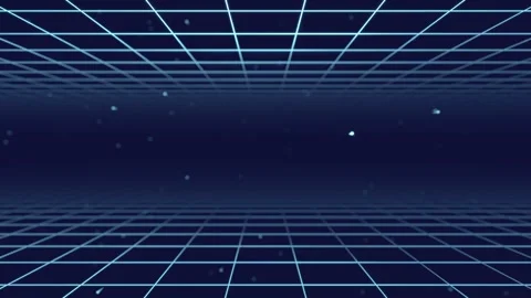 A standard retro digital background from the '80s-'90s, with lines dividing.. Video stock 264597244