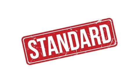 Standard Rubber Stamp Seal Vector Stock Illustration