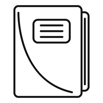 Standard rule icon outline vector. Quality policy Stock Illustration