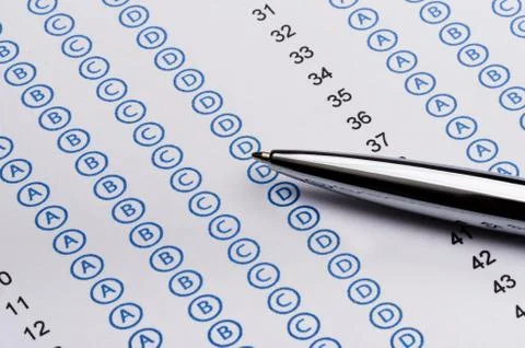 Standardized test Stock Photos